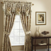Iris Drapes and Valance Set