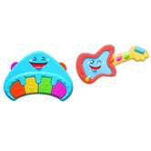 Rocky Ricky Guitar and Classy Casey Piano Toys