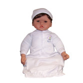 20" Nursery Collection Baby Doll Brown Eyes / Medium Brown