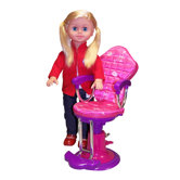 18" On the Go Girl Doll and Salon Chair