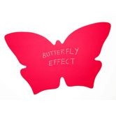 Kreidetafel "Schmetterling"