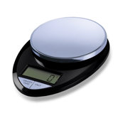 Precision Pro Digital Kitchen Scale in Black / Chrome