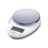 Precision Pro Digital Kitchen Scale in White / Chrome