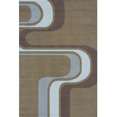 Hipster Army Green Kids Rug