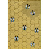 Lil Mo Whimsy Honey Bee Kids Rug