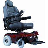 Rumba S Rear Wheel Drive Power Chair with Captain Seat