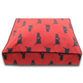 Rectangle Bed with Easy-Wash Cover in Funky Mutt