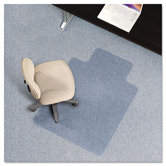 AnchorBar Task Series Low Pile Carpet Straight Edge Chair Mat