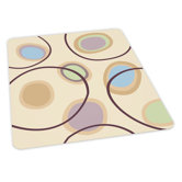 Circles Design Chair Mat