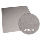 Brushed Stainless Design Chair Mat