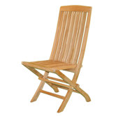 Fan Folding Dining Chair