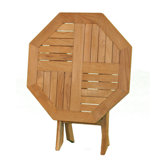 Octagonal Folding Side Table