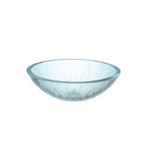 UltraGlass Vessel Sink with Leaf Design