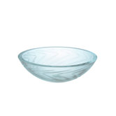 UltraGlass Vessel Sink with Zig Zag Design