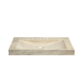 Marble 36" Vanity Top with Integrated Bowl
