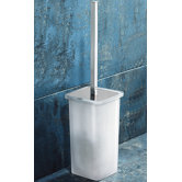 Glamour Wall Mounted Toilet Brush Holder in Chrome