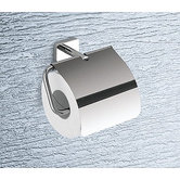 Minnesota Toilet Paper Holder with Cover in Chrome