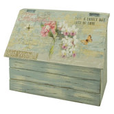 Flower Bouquet Lidded Storage Box