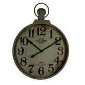 Giant Fob Watch Wall Clock