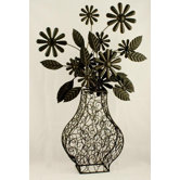 Metal Flower Vase