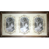 Chateau Triple Photo Frame