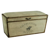 Stonewash Storage Bench
