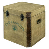 "Old Rasputin" Canvas Blanket Box
