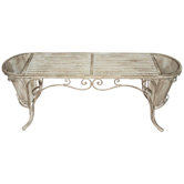 Garden Bench with Planters