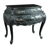 Noir 2 Drawer Chest