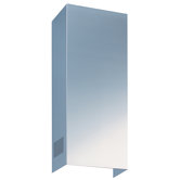 Granada and Valencia Chimney Extension in Stainless Steel