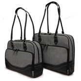 Herringbone Laptop Tote