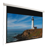 92" 16:9 Aspect Ratio Electric Screen in Matte White