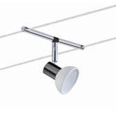 2 Easy Wire and Rail 12V Sheela Wire and Track Light Set in Black Chrome