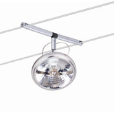CombiSystems Rail Wasabi Track Light Set in Chrome Matt