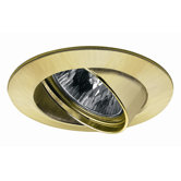 Premium Line GU5-3 One Downlight in Matt Brass