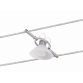 Light & Easy Wire Verre Satin Track Light Set in Titanium & Satin