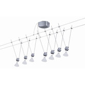 Wire 12V DecoSystems 150 Ceiling Light in Chrome Matt