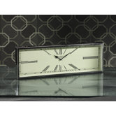 Tribeca Rectangular Wall Clock with Roman Numerals