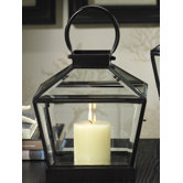 Diamond Reef Lantern with Beveled Glass