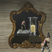 Venezia Gold Leaf Wooden Wall Mirror