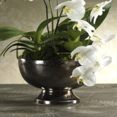 Chandara Earthenware Footed Bowl