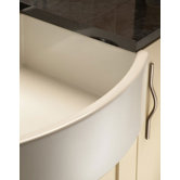 F110 Farmhouse Single Bowl Kitchen Sink in White