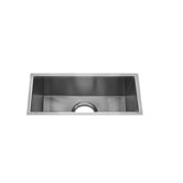 UrbanEdge 19.5" x 8.5" Undermount Stainless Steel Single Bowl Specialty Sink