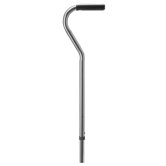 Adjustable Aluminum Cane with Offset Handle