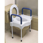 Tall-Ette Elevated Toilet Seat with Aluminum Legs