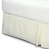 Tailored Bed Skirt in Ivory