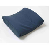 Lumbar Cushion with Navy Cotton Cover