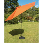 230cm Tuscany Parasol in Terra with Base