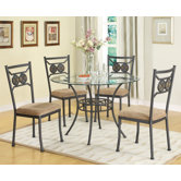 Slate Stone 5 Piece Dining Set