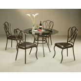 West Port 5 Piece Dining Set
